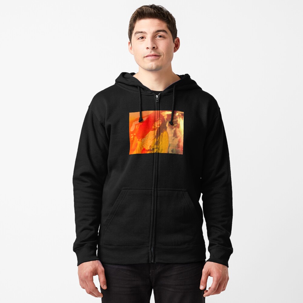 Aperçu de l'œuvre Veste zippée à capuche créée et vendue par RoyalNadja.