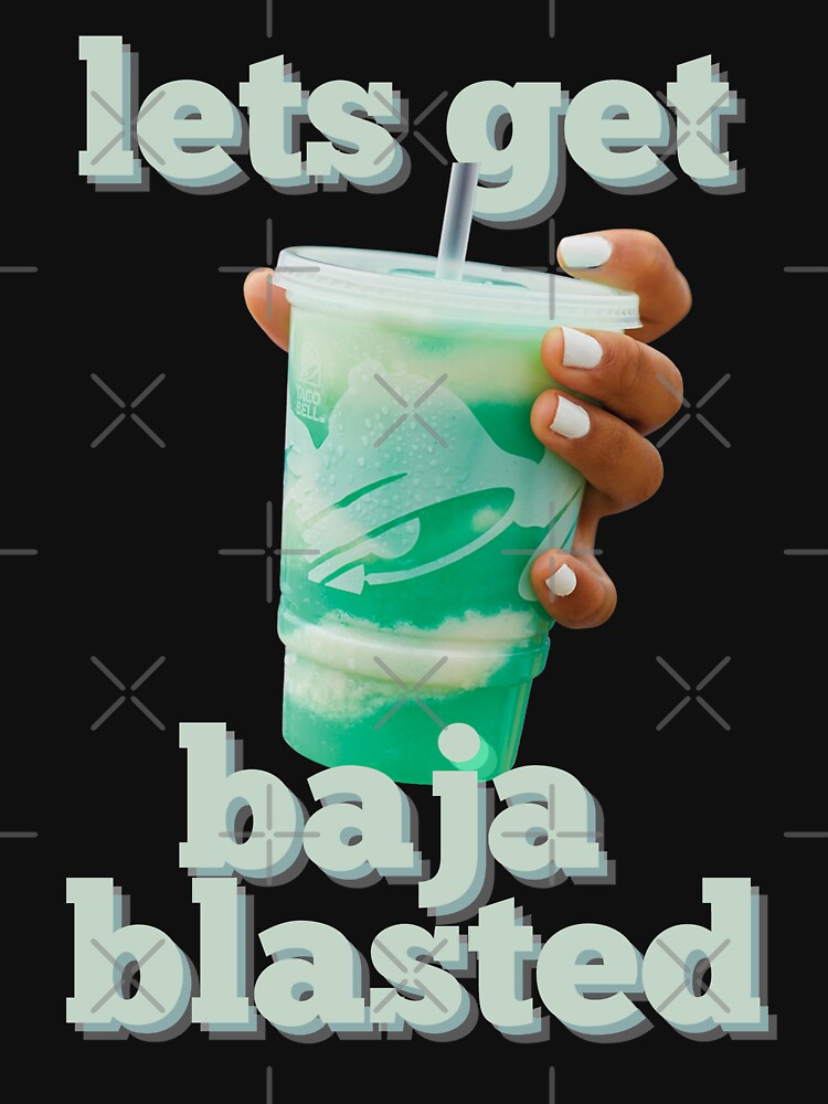 Taco bell baja blast freeze sale shirt