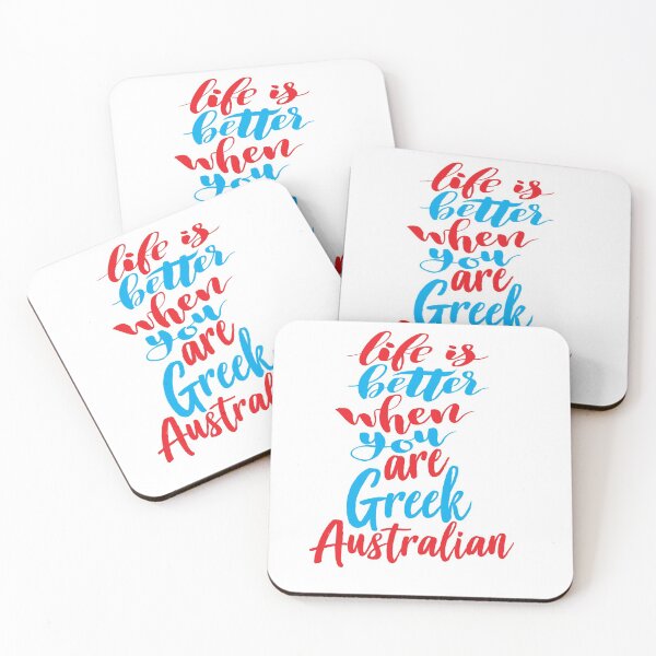 Item preview, Life Is Better When You Are Greek Australian Growing Up Australian Australia designed and sold by ProjectX23.