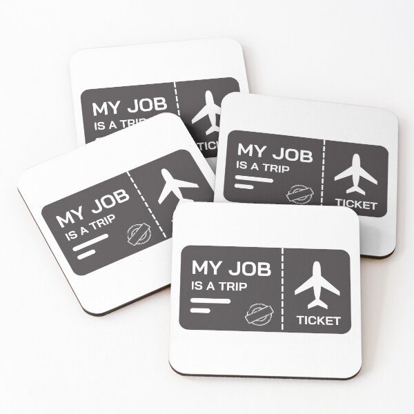 Item preview, My Job Is A Trip : Ticket designed and sold by NUMAFUWA.