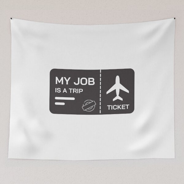 Item preview, My Job Is A Trip : Ticket designed and sold by NUMAFUWA.