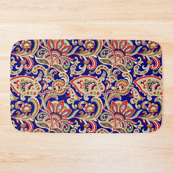 Item preview, Orange Paisley Pattern, Orange Paisley floral seamless Pattern, Orange Paisley designed and sold by graphic-genie.