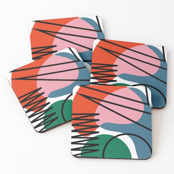 Item preview, Abstract Art Pattern Colorful Liquid Geometric designed and sold by artofangga.