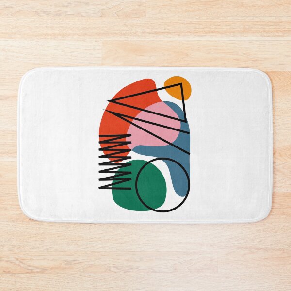 Item preview, Abstract Art Pattern Colorful Liquid Geometric designed and sold by artofangga.