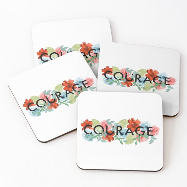 Item preview, Courage Floral Design designed and sold by FunFitsFactory.