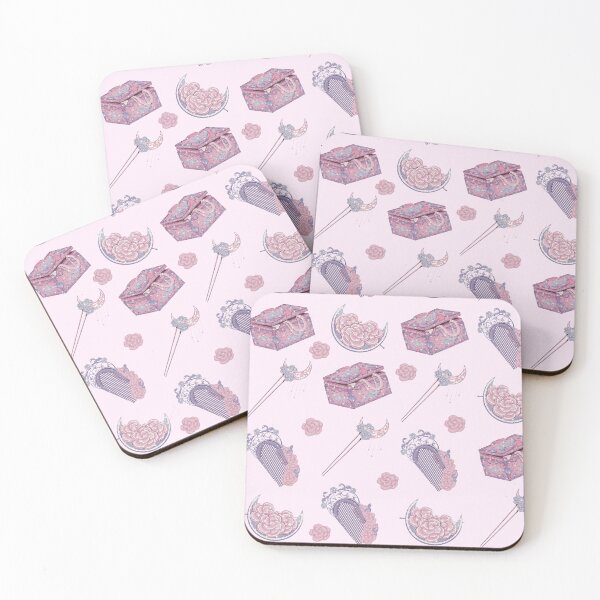 Item preview, Pink Purple Moon Roses Jewellery Box Collection Theme   designed and sold by MissRebelArt.