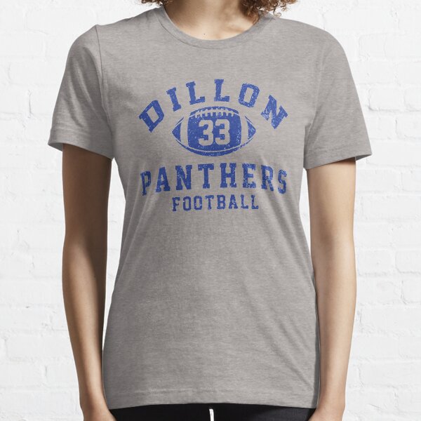 Vista previa del artículo con la obra «Fútbol Dillon Panthers - logotipo vintage», diseñado y vendido por Primotees.