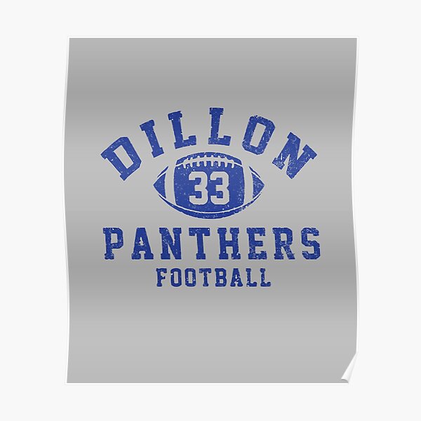 Dillon Panthers Football - vintage logo' Poster for Sale by Primotees