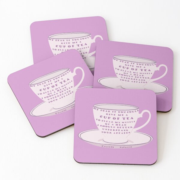 Item preview, Clear My Muddle of a Head - Charles Dickens Teas Quote designed and sold by MissBennett.