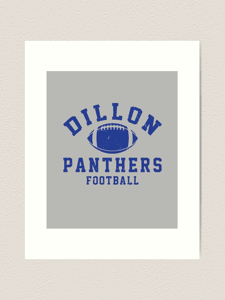 Dillon Panthers Football - vintage logo Poster for Sale by Primotees