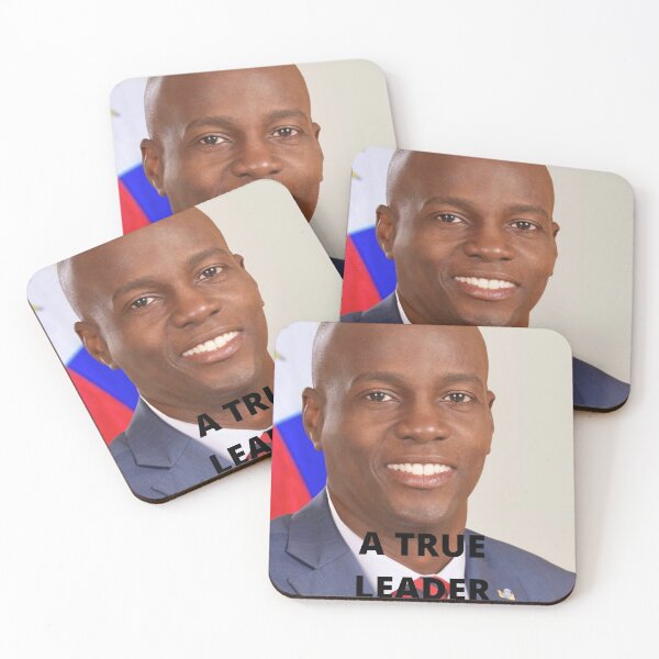 A TRUE LEADER NEVER DIES Coasters (Set of 4)