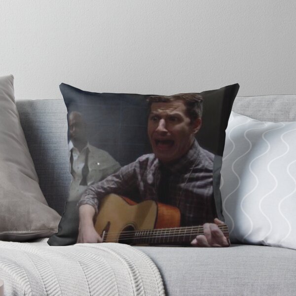 Item preview, Brooklyn nine nine Jake Peralta screaming with guitar designed and sold by noinenoine4ever.