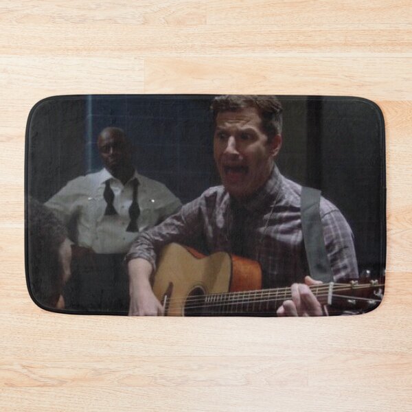 Item preview, Brooklyn nine nine Jake Peralta screaming with guitar designed and sold by noinenoine4ever.