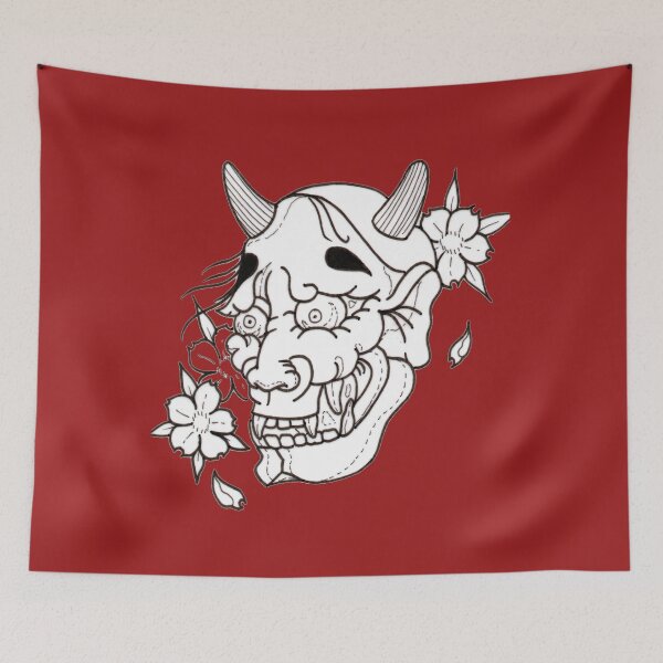 Item preview, Oni Daemon tattoo  designed and sold by HorimonoAtelier.