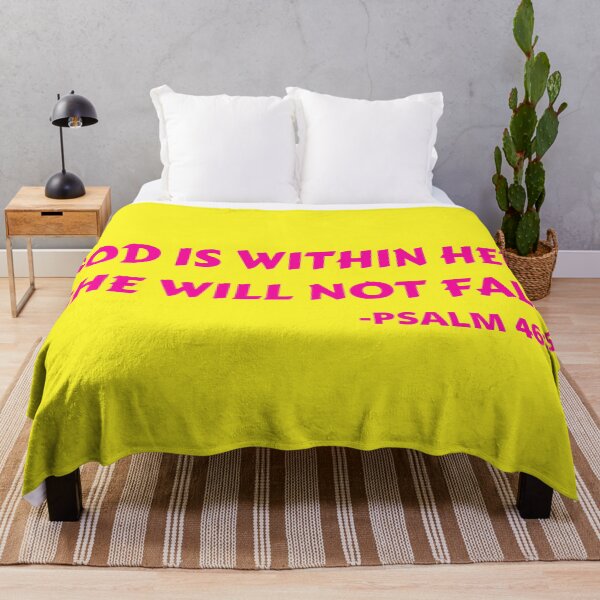 Item preview, God Is Within Her She Will Not Fall designed and sold by Prayingwarrior.