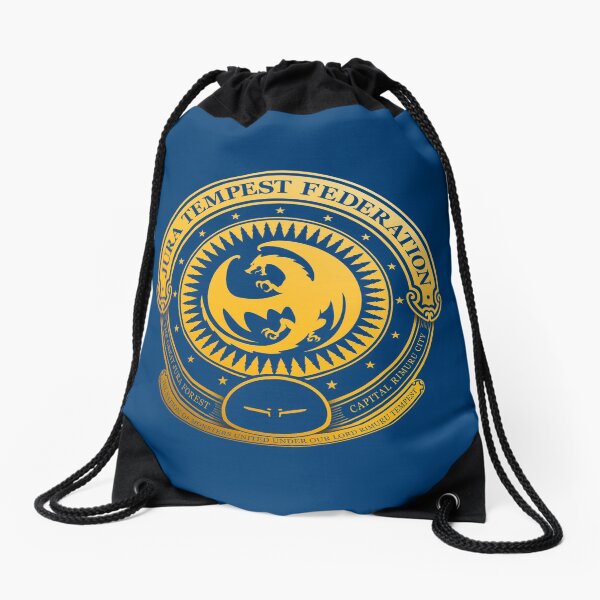 Jura Tempest Federation Seal Drawstring Bag