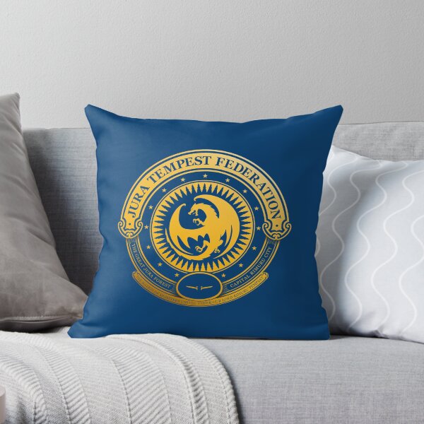 Jura Tempest Federation Seal Throw Pillow