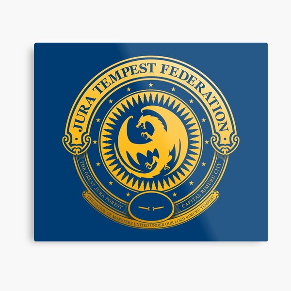 Jura Tempest Federation Seal Metal Print