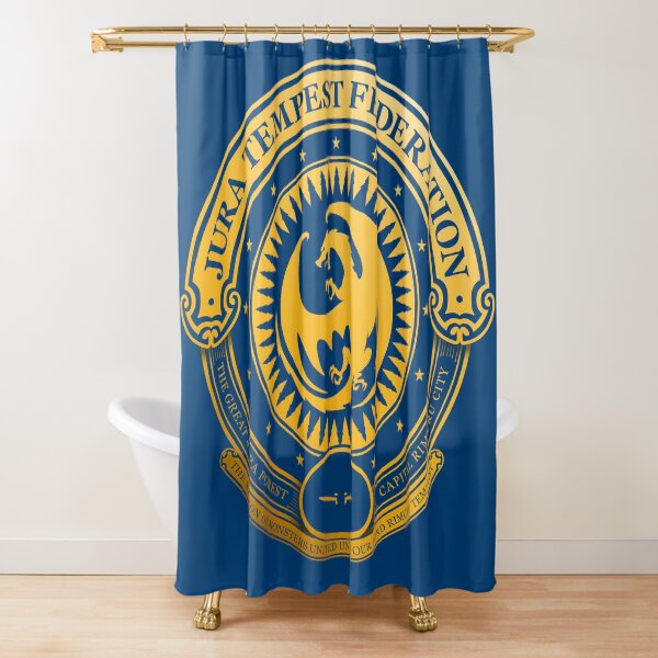 Jura Tempest Federation Seal Shower Curtain