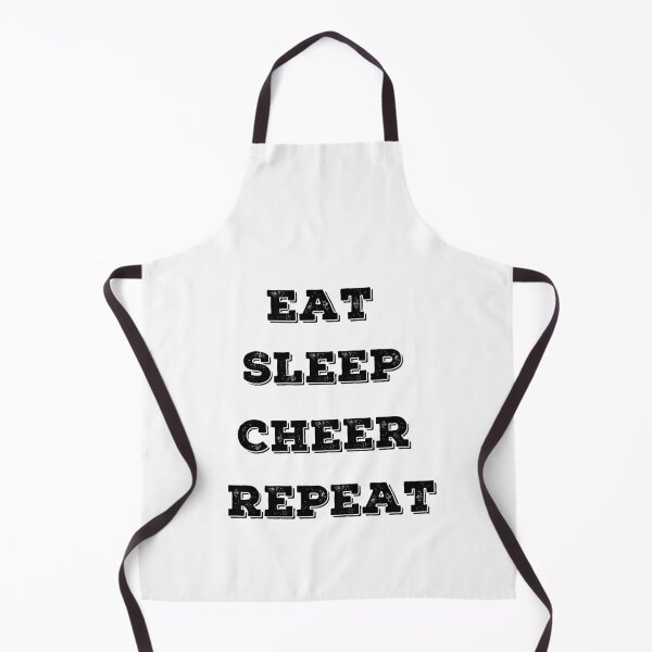 Item preview, eat sleep cheer repeat designed and sold by Lakki-s.