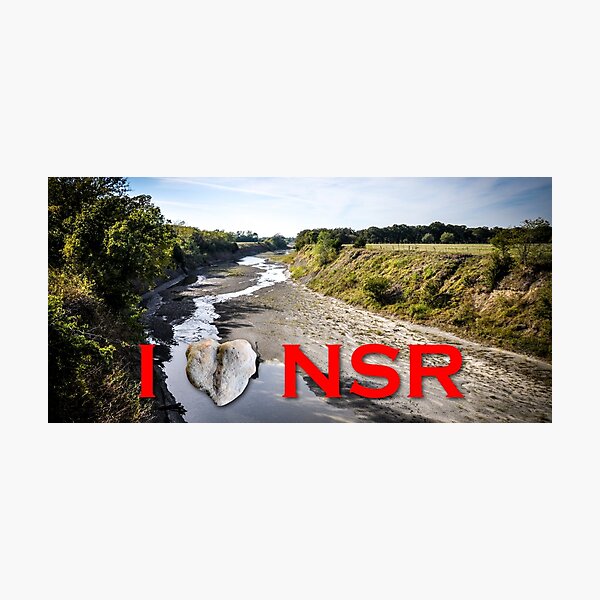 I heart NSR Photographic Print