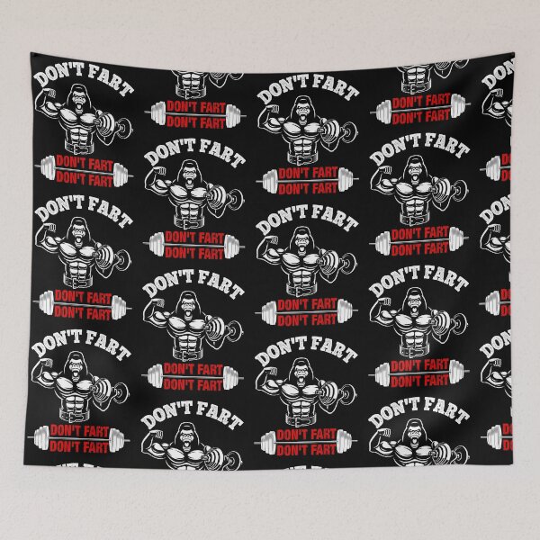 Item preview, Don't Fart-funny body builder gift idea designed and sold by BRtisticDesigns.