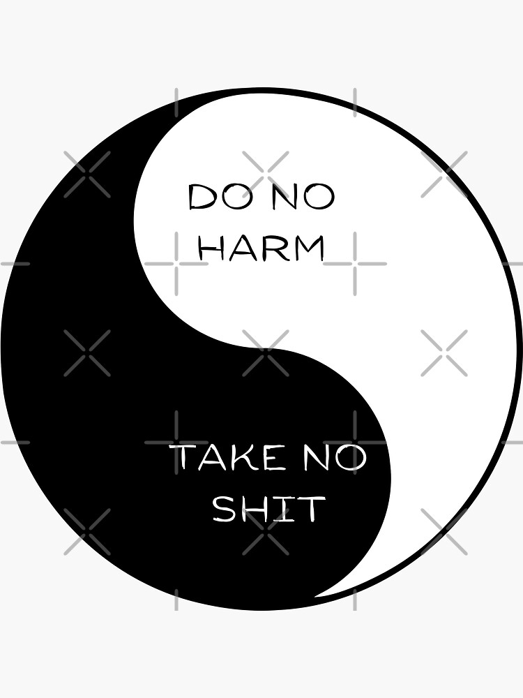 Do No Harm, Take No Shit Metal Pens - Baum Designs