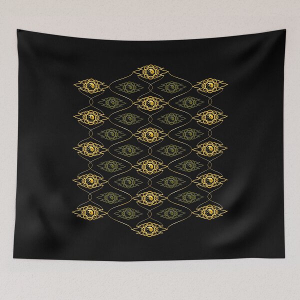 Item preview, Katy Perry Never Really Over Batik Honeycomb Pattern BlackBackground 2 designed and sold by cryaboutitnow.