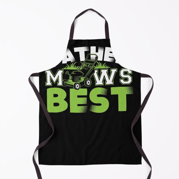 Item preview, Funny Father Mows Best Dad Lawn Mowing Men Joke designed and sold by Crush Retro®.