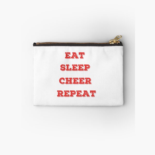 Item preview, eat sleep cheer repeat designed and sold by Lakki-s.