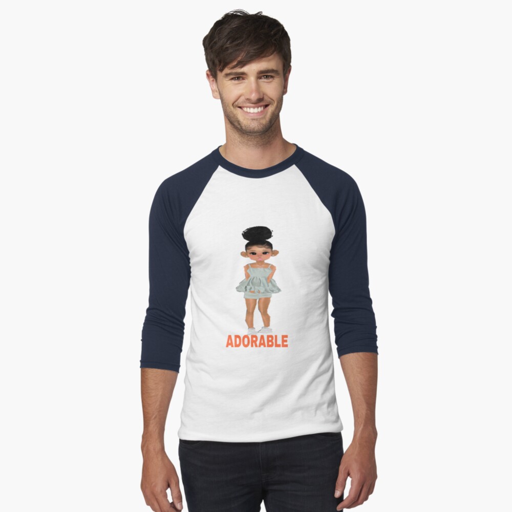 Item preview, Baseball ¾ Sleeve T-Shirt designed and sold by Semapemodiba.