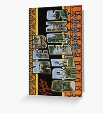 New Orleans Vintage Large Letter Postcard Greeting Card