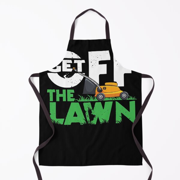 Item preview, Funny Dad Get off The Lawn Mowing Men Joke designed and sold by Crush Retro®.