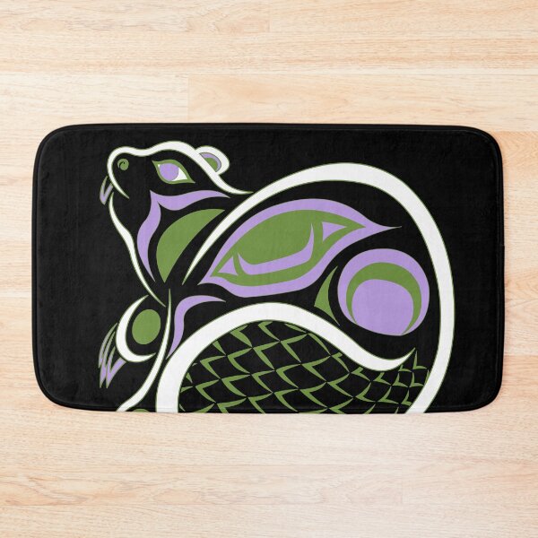 Item preview, Amik (Beaver) Genderqueer Pride designed and sold by KendraHowland.