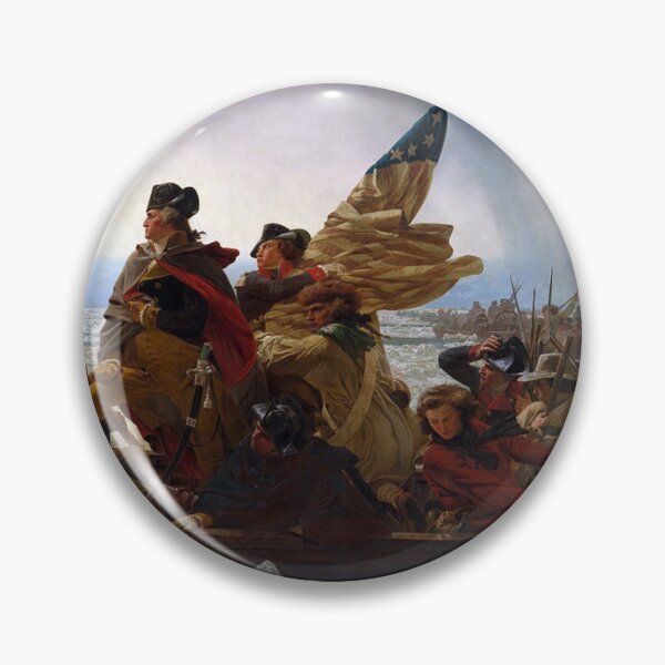 Item preview, Washington Crossing The Delaware Painting By Emanuel Leutze designed and sold by JDesigningMO.