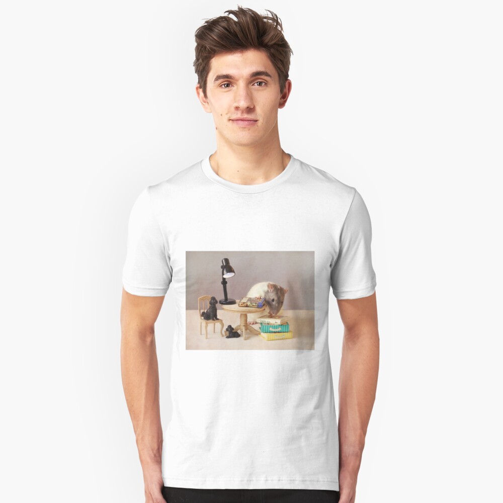 Which book shall I read now? Slim Fit T-Shirt