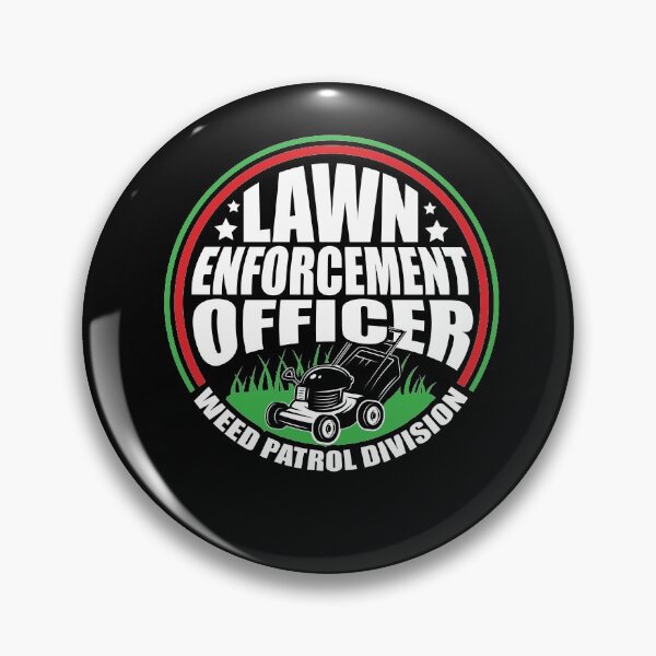 Artikelvorschau, Lustiger Lawn Enforcement Officer Papa Rasenmähen entworfen und verkauft von Crush Retro®.