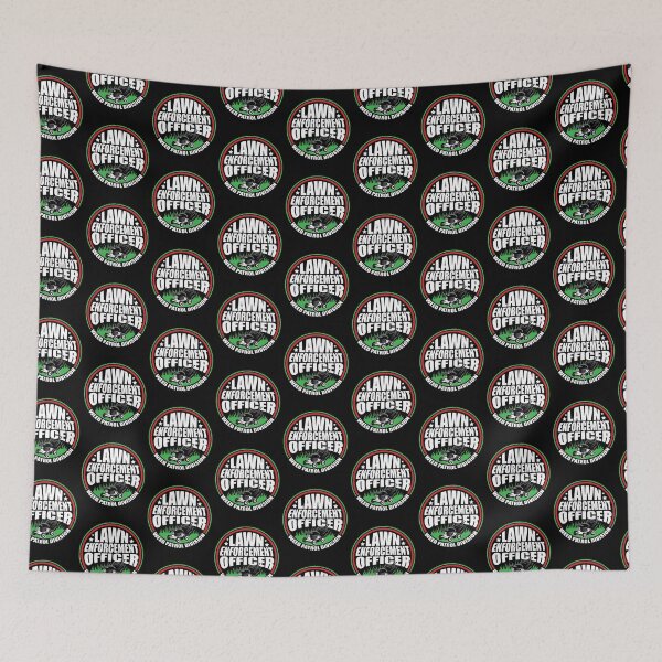 Item preview, Funny Lawn Enforcement Officer Dad Lawn Mowing designed and sold by Crush Retro®.