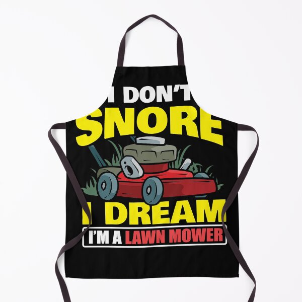 Item preview, Funny I Don’t Snore Dad Lawn Mowing Men Joke designed and sold by Crush Retro®.