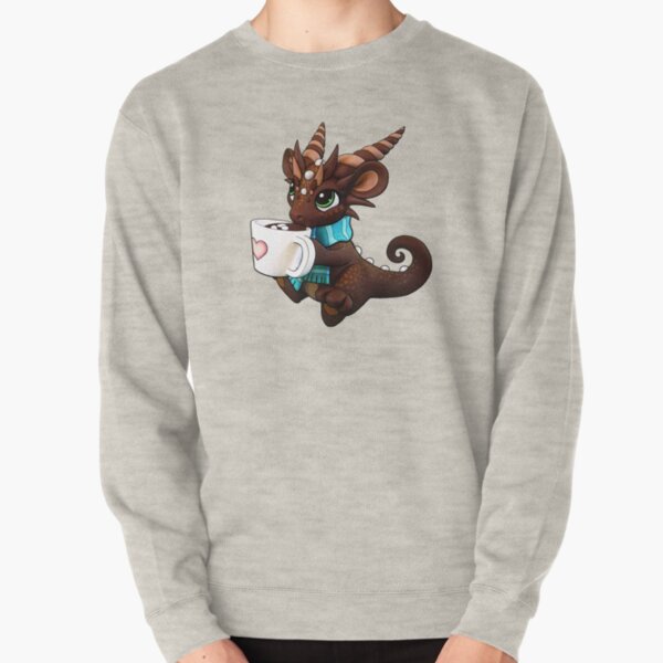 Hot Cocoa Dragon Pullover Sweatshirt
