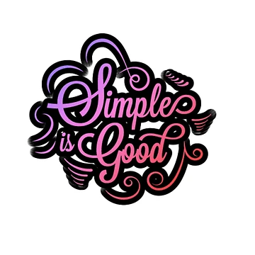 Artwork thumbnail, Simple is good by Roshan Keenoo