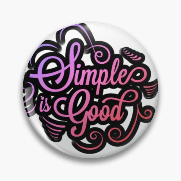 Item preview, Simple is good designed and sold by Roshan Keenoo.