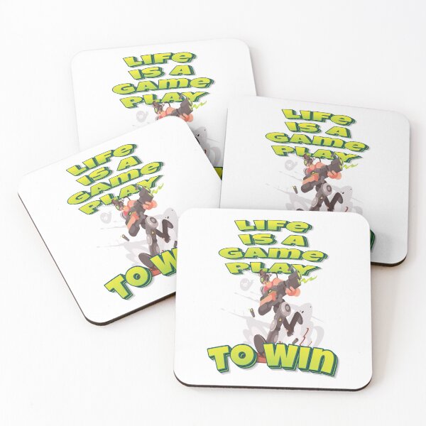 Item preview, Life Is A Game Play To Win designed and sold by WordsGamersUse.