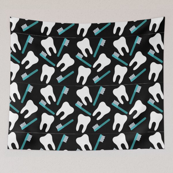 Item preview, Funny Dental Definitions White Tooth Pattern- Funny Dentist designed and sold by chetan786.