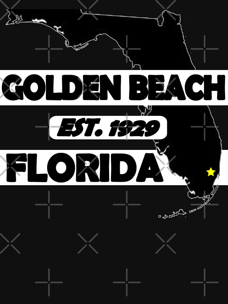 Thumbnail 7 of 7, Classic T-Shirt, Golden Beach, FLORIDA EST. 1929 designed and sold by Michael Branco.