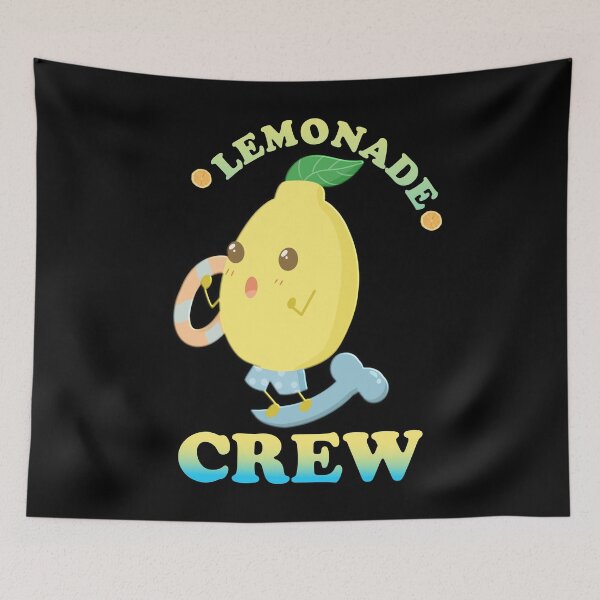 Item preview, lemonade crew sticker designed and sold by Buzzbazaar.