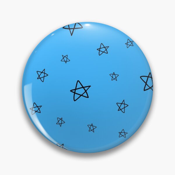 Item preview, Starry Night White Star Doodles designed and sold by EndlessDoodles.