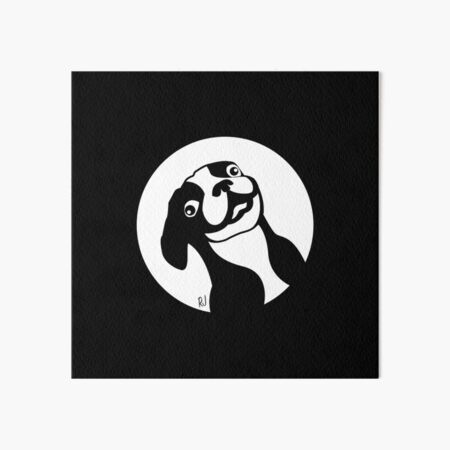 Item preview, Boston Terrier Digital Illustration Artwork Black Background designed and sold by hirickyjames.