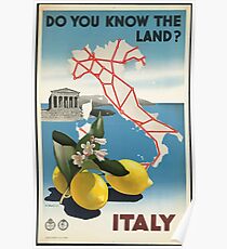 Póster Italia