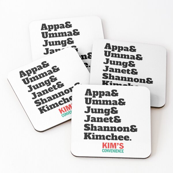 Item preview, kims convenience Appa&Umma&Jung&Janet&Shannon&Kimchee. designed and sold by Mixture-DESIGN.
